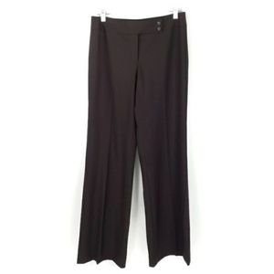 Classiques Antier Madison Avenue Brown Wool Blend Bootcut Dress Pants Womens 6